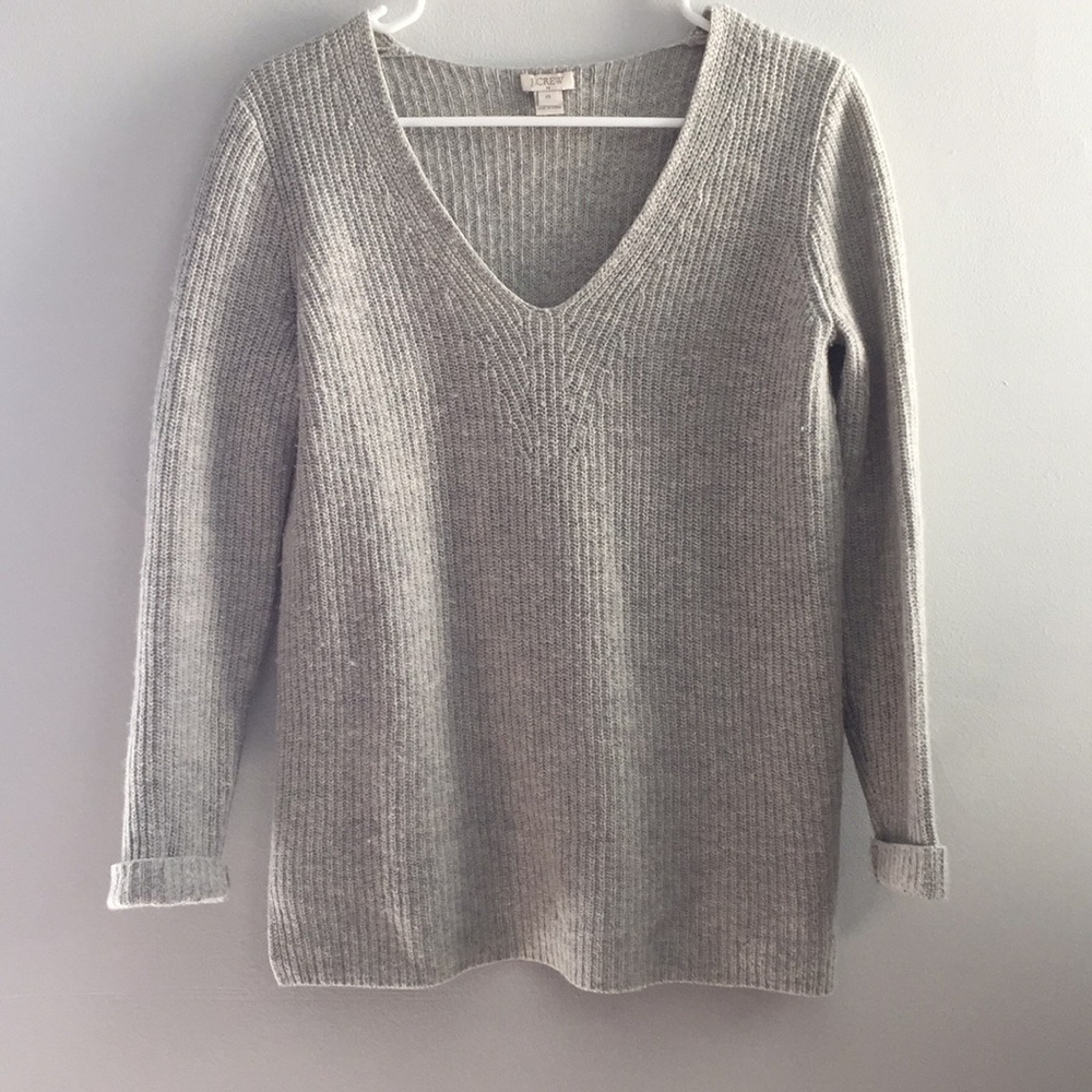 J. Crew cotton and wool sweater